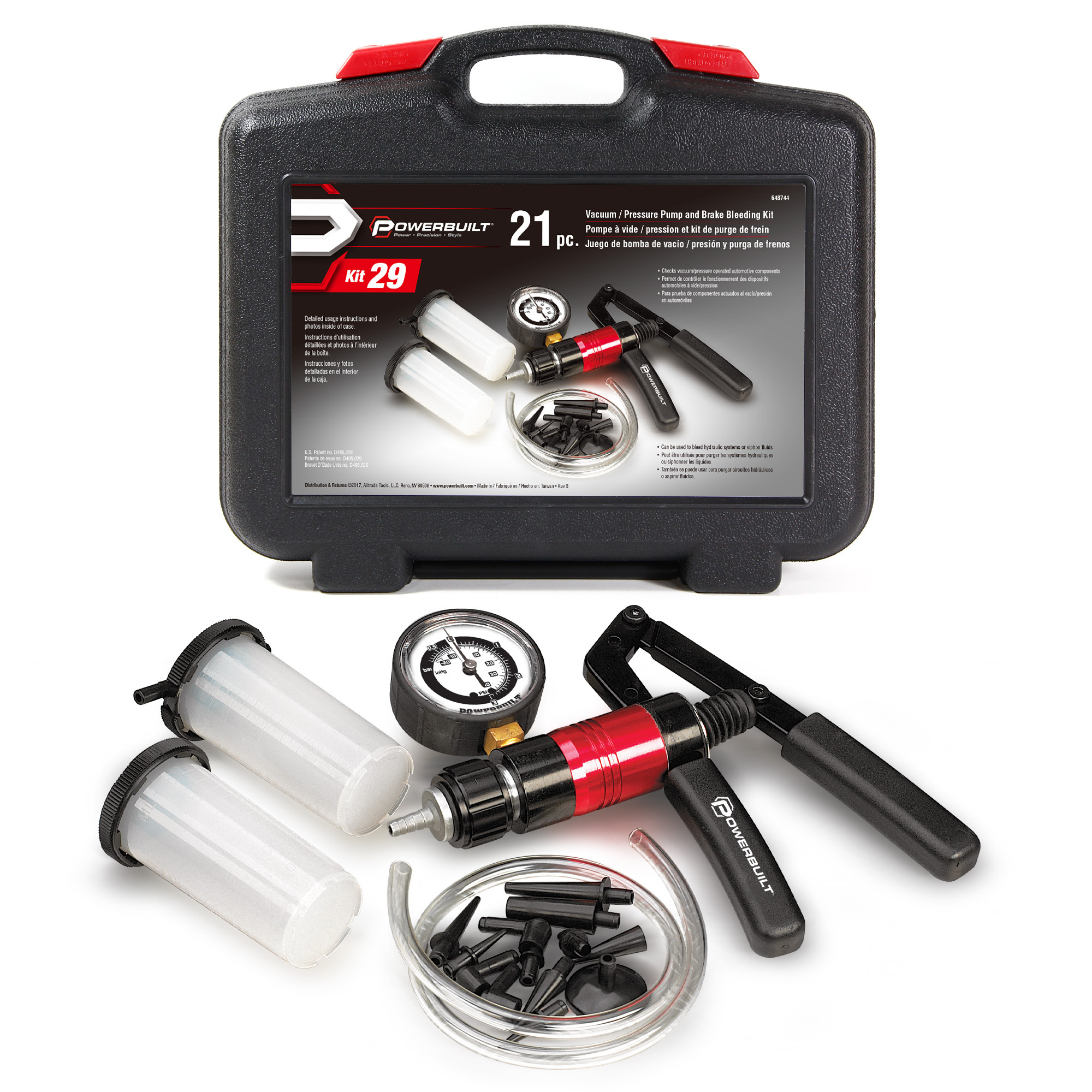 Powerbuilt, 21 Piece Vacuum Pump Kit, Model# 648744